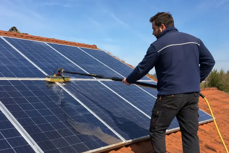 Nettoyage et entretien de panneaux solaires à Pauillac